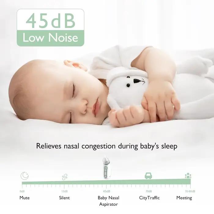 Momcozy-Aspirateur nasal électrique portable pour bébé, aspiration de bain, aspirateur antarctique,