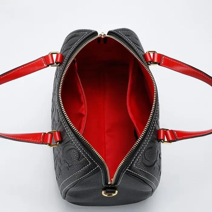 Sac à main rétro classique de grande capacité pour femmes, mode Simple, Design de couleur Pure, sac