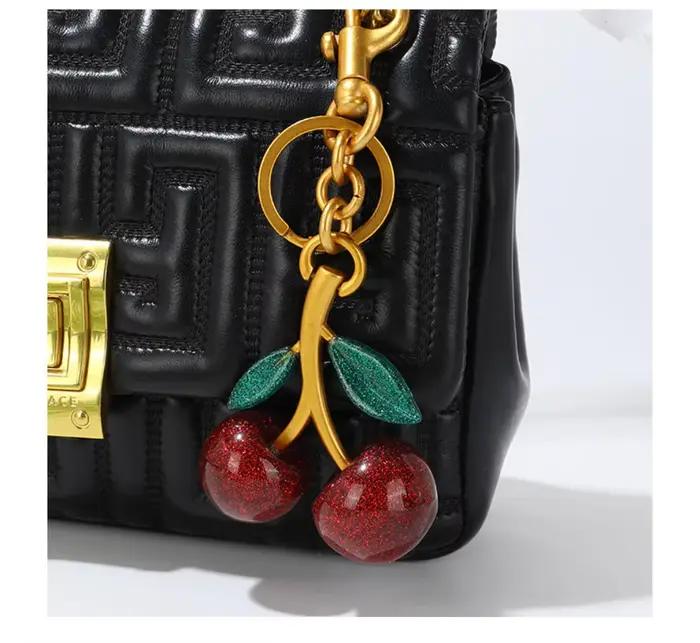 ChimRed-Porte-clés pendentif sans pendentif pour femme, décorations de sac mignonnes, bijoux multifo