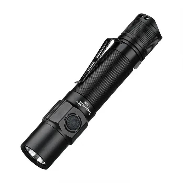 Olla fire-Lampe de poche T10R, 1800 lumens, type injuste C, aste par USB, 18650 LED, lampe militaire