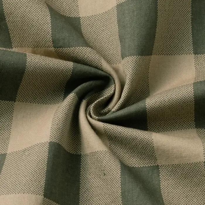 2025 automne nouvelle mode hommes 100% coton chemise à carreaux hauts décontracté boutonné à manches