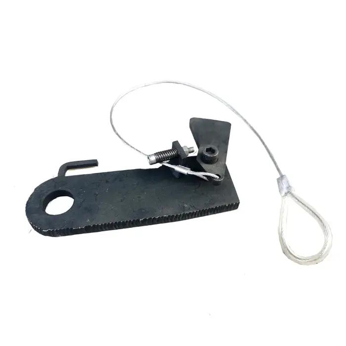 Verrou de sécurité pour ascenseur de voiture, assemblage d'assurance de levage, corde de sécurité, a