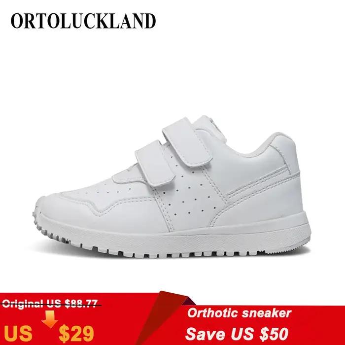Uckland-Chaussures de course blanches pour enfants, baskets pour tout-petits, chaussures de bébé pou