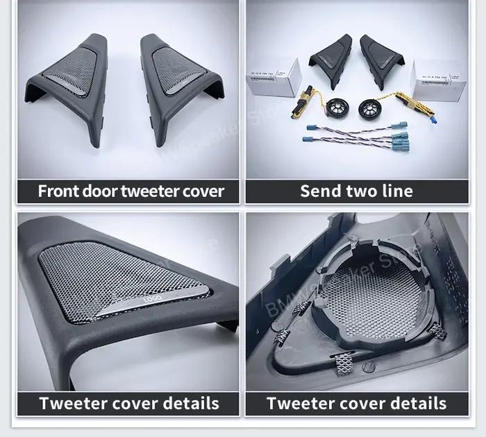 Haut-parleurs de porte avant de voiture pour BMW série 5 F10 F11 Tweeter, accessoires de haute quali