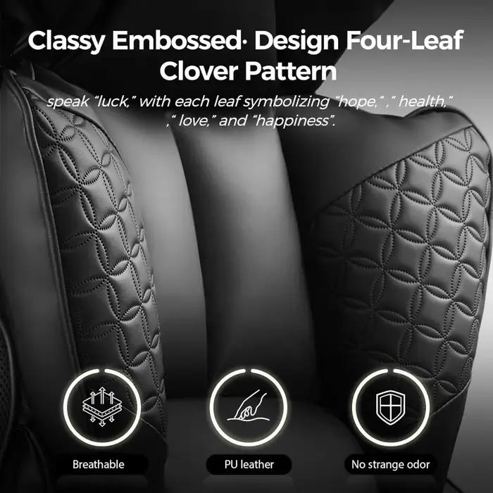 Chaise de bureau grande et haute, chaise de jeu ergonomique de 400 lb de large avec cuir conçu par g