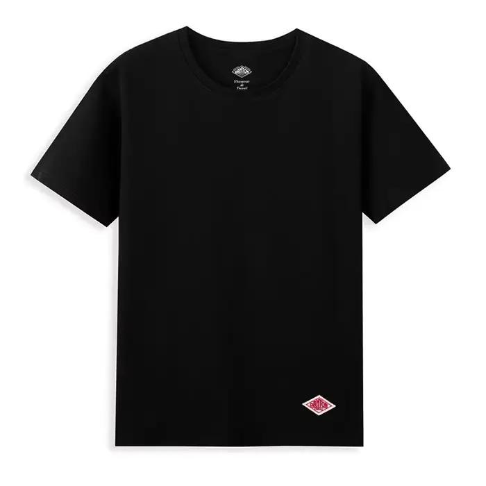 T-shirt unisexe en coton à manches courtes, coupe symétrique, collection mode 2026