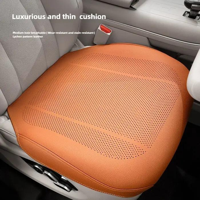 Coussin de siège de voiture amélioré avec ventilation hypoallergénique pour hommes et femmes usage quotidien et occasions spéciales