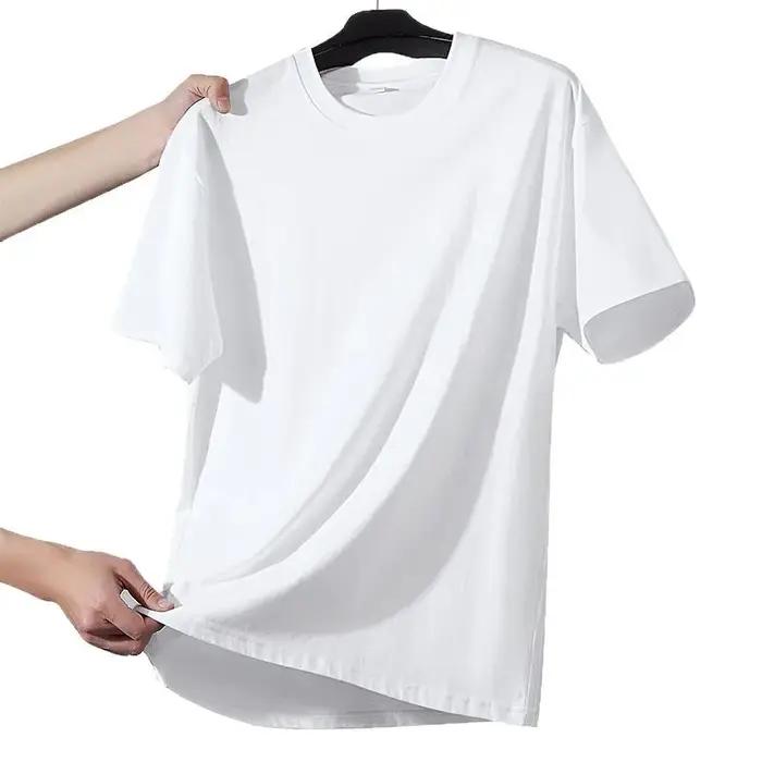 T-shirts pour hommes 2025 été surdimensionné coton T-Shirt décontracté haute qualité manches courtes