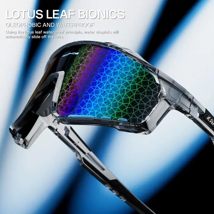 KAPVOE nouvelles lunettes de cyclisme en plein air vtt Sports de route lunettes de soleil de vélo lu
