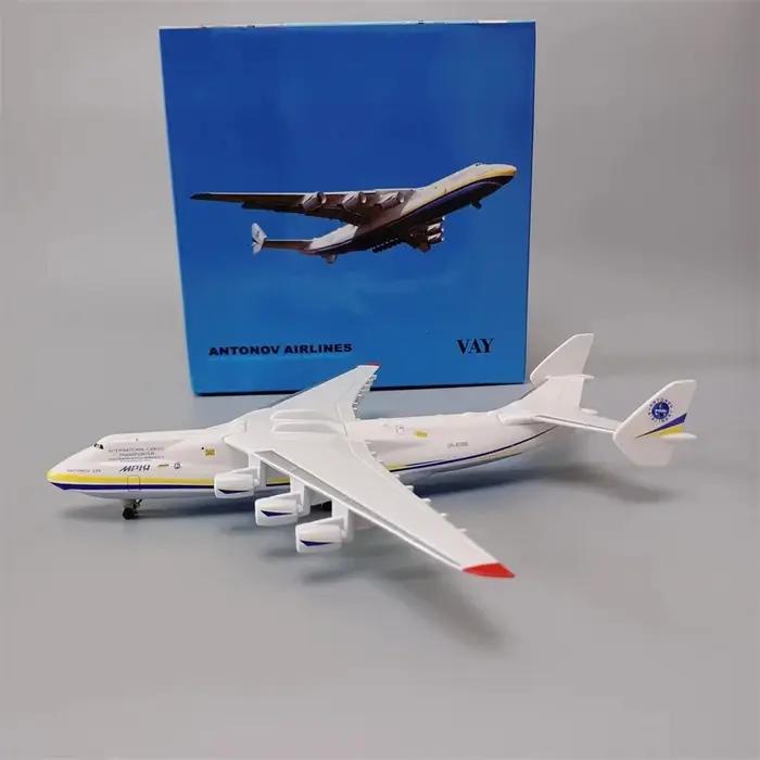 20 cm Ukraine Antonov AN225 Mriya modèle en métal avion 1:400 échelle avion Aviation avion Miniature