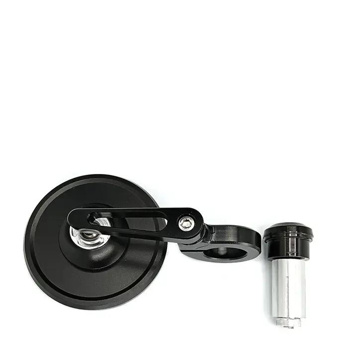 Rétroviseurs de moto extrémité de guidon en aluminium 7/8 "22mm rétroviseurs latéraux réglables vélo