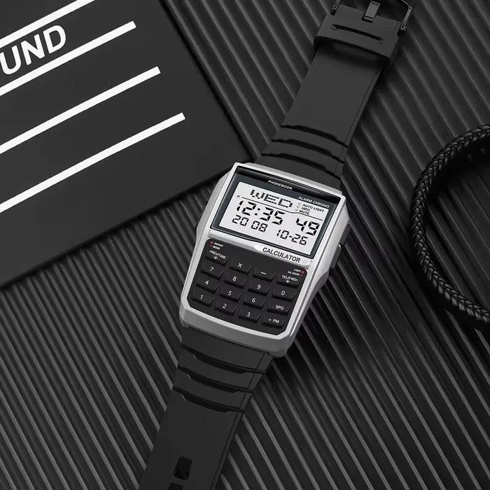 Montre Calculatrice Multifonctionnelle Homme 2026 – Montre Électronique LED de Luxe Tendance, Style