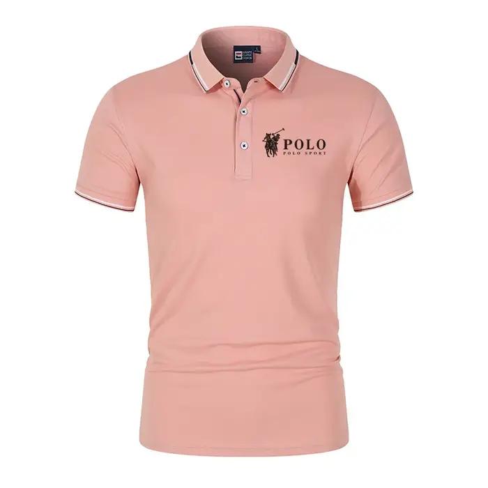 Polo d'été premium pour homme, séchage rapide, respirant, décontracté, mode business, sport, manches