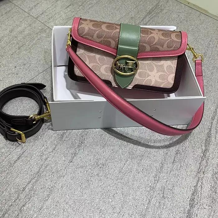 Sac à main pour femmes, nouvelle collection automne/hiver 2021, sac sous les bras de couleur contras