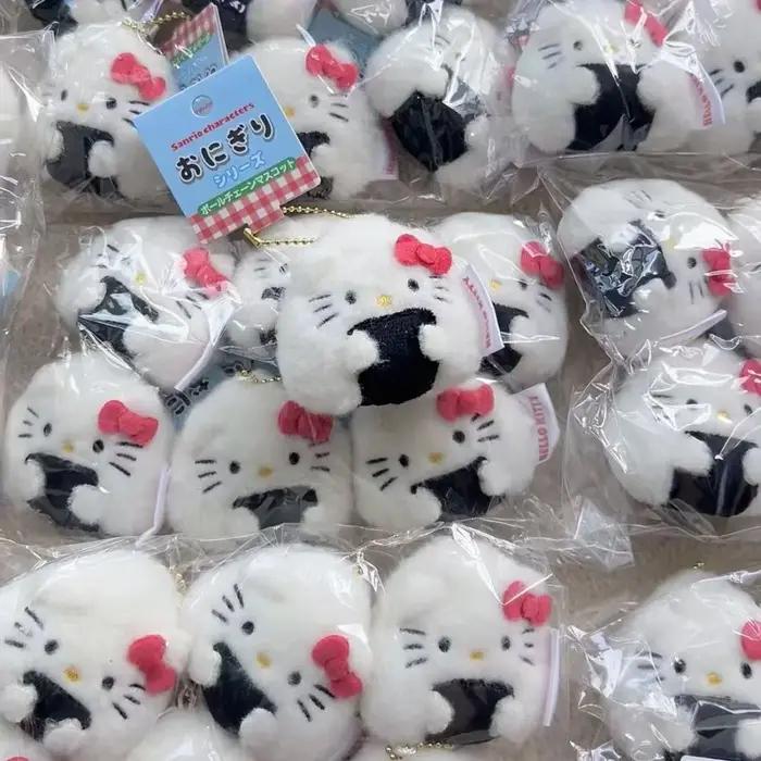 1 pièces rouleau de riz et de légumes Sushi pendentif en peluche chat poupée pendentif sac accessoir