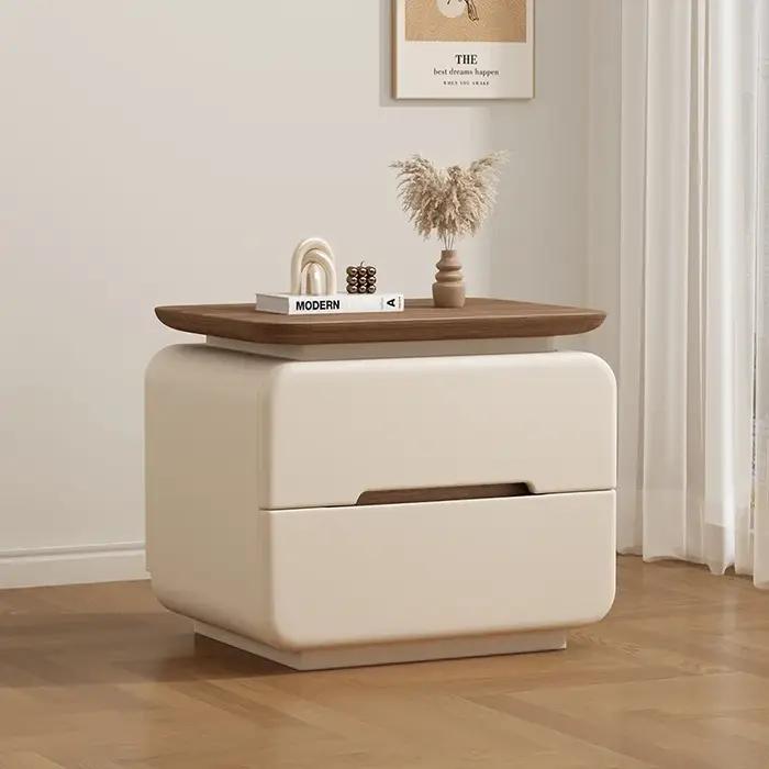 Table De nuit européenne élégante, rangement Simple et tendance, Table De nuit De luxe mignonne avec