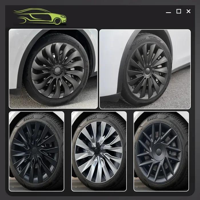Conception de couverture de roue pour Tesla modèle 3 Highland 2023 – 2026, 4 pièces, enjoliveurs dro