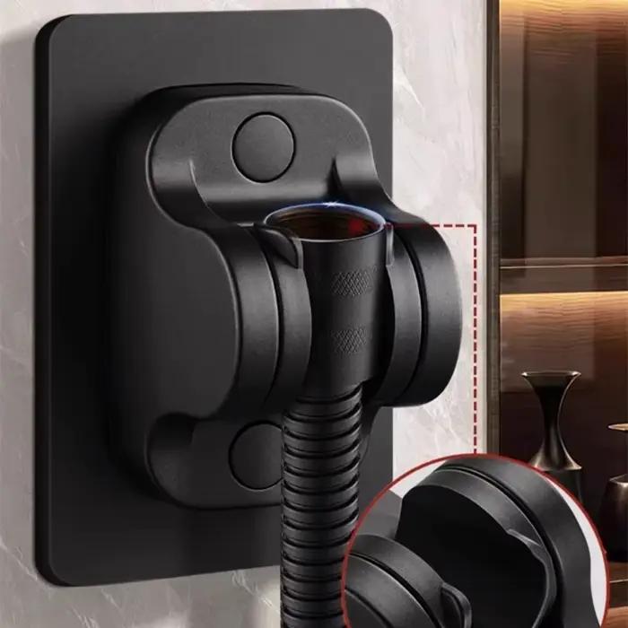 Support de douche réglable avec coussin de siège suspendu et auvent pare-pluie pour salle de bain modernisée et relaxation maximale