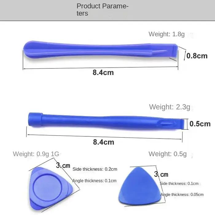 Démonter les outils de téléphone grattoir en plastique outil d'ouverture de levier tranche épaisse p