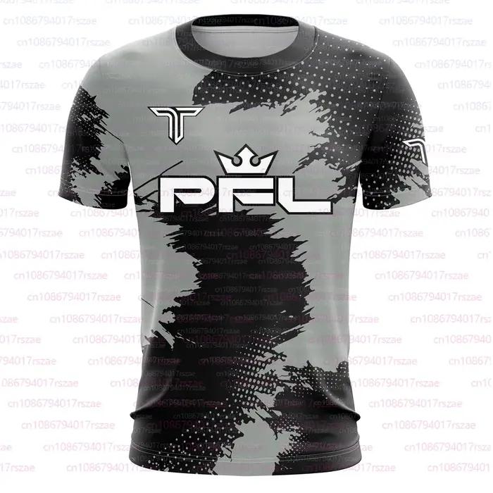 PFL Walk 2025 maillot de boxe hommes été Sparring MMA uniforme vêtements Sports de plein air à manch