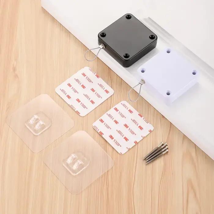 Porte à Corde Coulissante avec Retour existent, Simple et Silays euse, pour Maison et Chambre à Couc