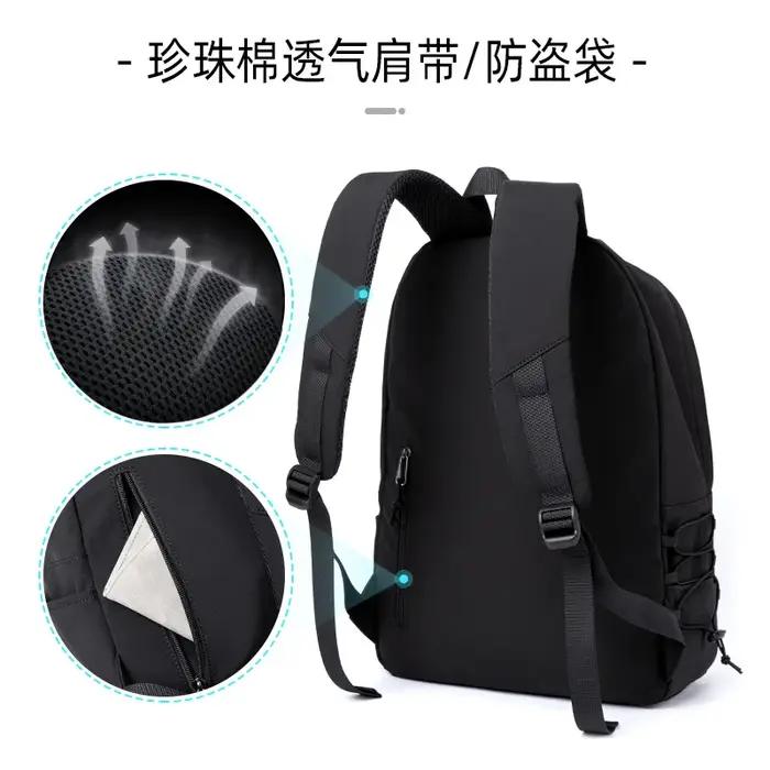 Sac à dos Oxford pour hommes, léger, Simple, pour ordinateur portable de 14 pouces, unisexe, décontr