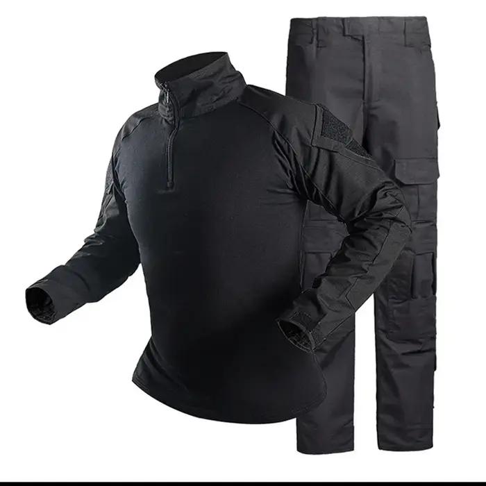 Uniforme tactique militaire pour hommes, chemises de combat camouflage, pantalons cargo, ensembles p