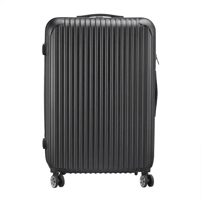Ensemble de bagages 3 pièces, valises 20 "24" 28 ", coque rigide ABS, 4 roulettes pivotantes silenci