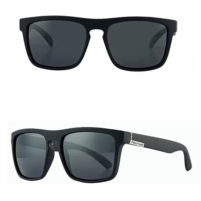 Lunettes de soleil polarisées Vintage carrées pour hommes et femmes, rétro, pour la conduite, la pêc