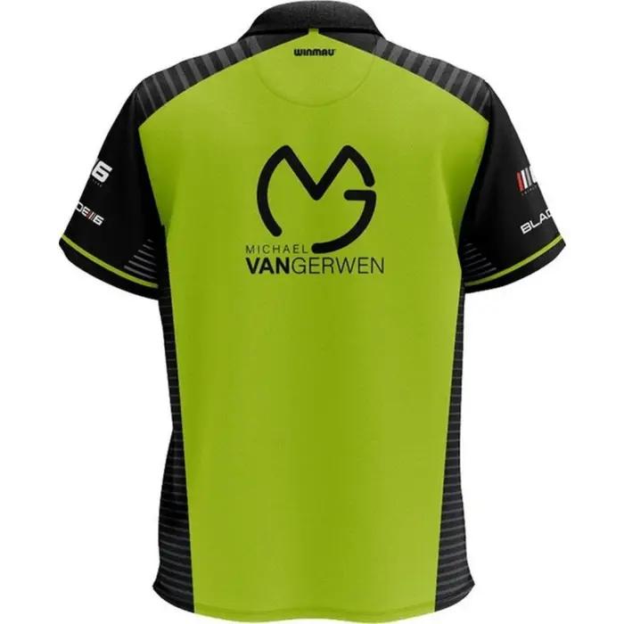 Winmau Michael van Gerwen Dartshirt Darts Enthusiast POLO shirt Sports Dry Quickly Men's T-Shirt Chi