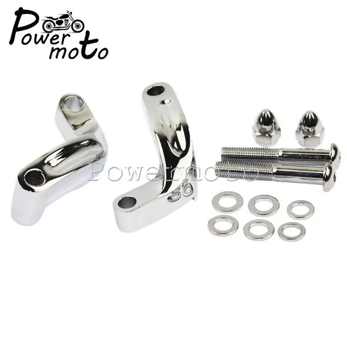 Kit d'adaptateur d'extension de délocalisation de miroir en aluminium de moto, pour Harley Ccalculat