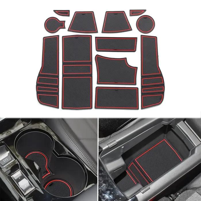 Tapis antidérapant pour porte et compartiments de rangement Peugeot 2008 e-2008 GT Line 2019 - 2024
