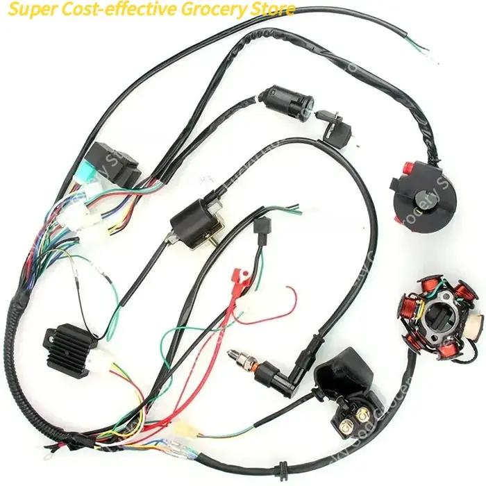 Kit de faisceau de câbles Quad CDI pour 50cc 70cc 90cc 110cc 125cc, démarrage électrique chinois, St
