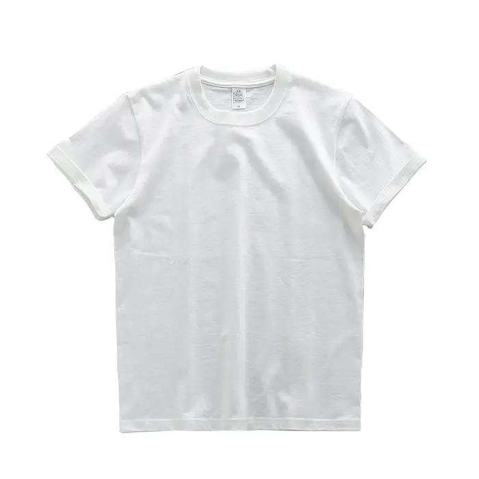 Dudiets-T-Shirt à Manches Courtes en Coton pour Homme, Vêtement Décontracté, Couleur Unie, 280gsm, 1
