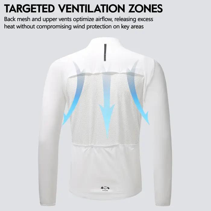 Veste coupe-vent à manches longues pour homme RION, veste de sport légère, coupe-vent, randonnée, fi