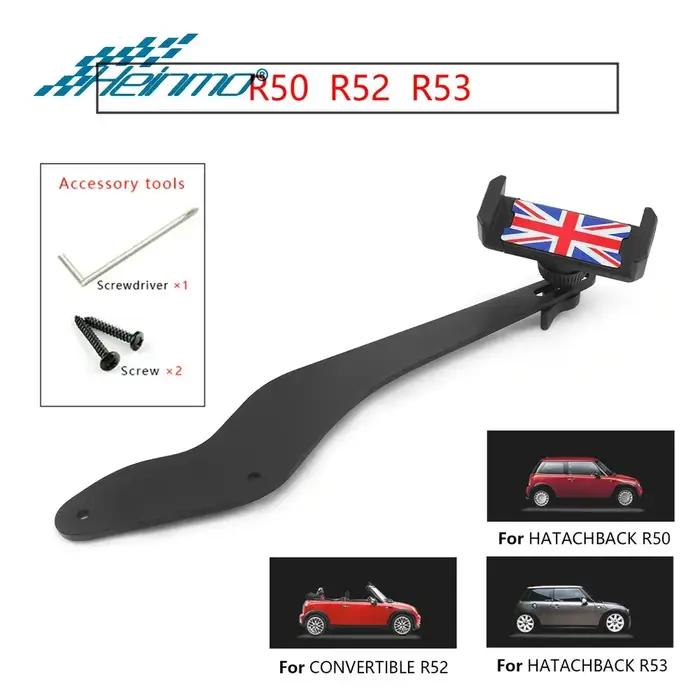 Support de téléphone portable multifonctionnel pour voiture MINI Cooper R50 R52 R53, support GPS pou