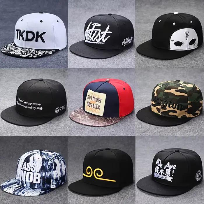 Casquette de Baseball à bord plat pour hommes et femmes, chapeau Hip-hop d'été avec lettres brodées,