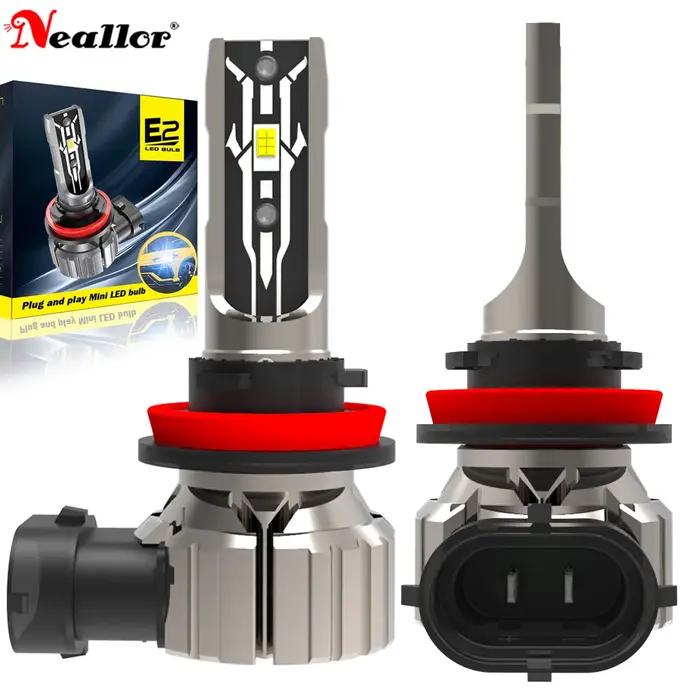 2x H11 H8 Led antibrouillard phare Canbus H16 H9 voiture ampoule Diode lampe 12v 55w pour Audi A4 8K