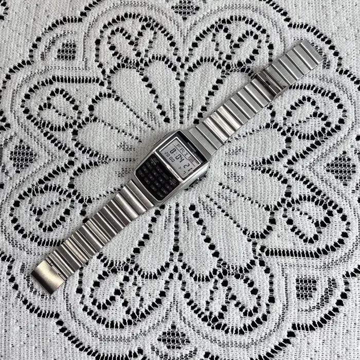 Montres en alliage d'acier inoxydable pour hommes, montres de luxe avec calculatrice, montres LED mu