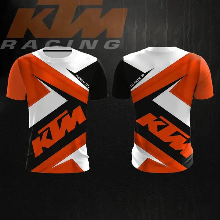 T-shirt Homme Respirant à Séchage Rapide pour Sports Extrêmes en Moto et Cyclisme, Collection Été 20