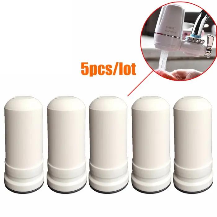 Filtre à eau pour robinet de cuisine, purificateur d'eau potable, filtre céramique lavable, éliminat