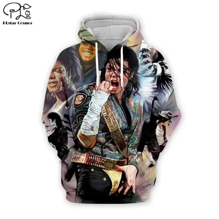 PLstar Cosmos Michael Jackson sweat à capuche/sweat-shirt/veste/vêtements hip hop pour hommes et fem