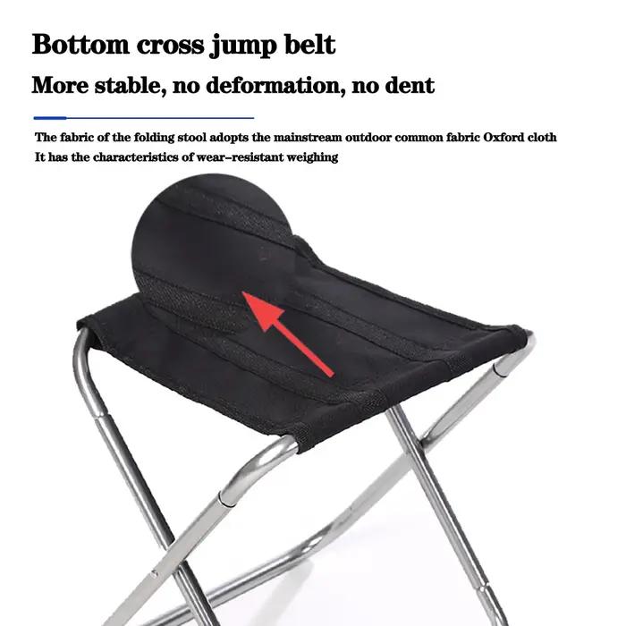 Petit tabouret pliant banc tabouret Portable extérieur Mare Ultra léger métro Train voyage pique-niq