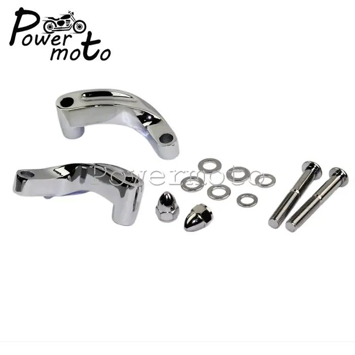 Kit d'adaptateur d'extension de délocalisation de miroir en aluminium de moto, pour Harley Ccalculat