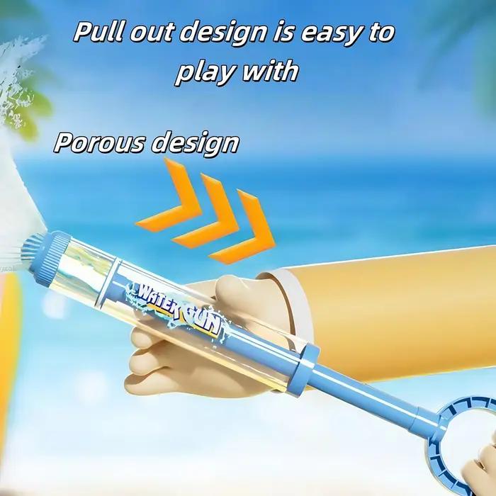 Pistolet à eau pour feux d'artifice, outil de dieu de l'eau, petit jet d'eau de plage, pistolet à ea