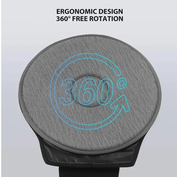 Coussin de siège rotatif à 360 degrés pour personnes âgées portable et confortable pour améliorer la posture et réduire la fatigue lors de longs trajets voiture occasionnels et cadeaux spéciaux