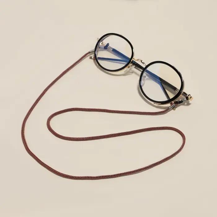 5ps réglable lunettes sangle support anti-dérapant lunettes cordon corde, sport lunettes de soleil c