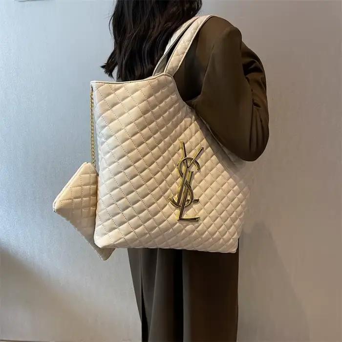 Sac à langer vintage élégant et tendance avec logo lettre, sac à bandoulière unique pour femme, sac