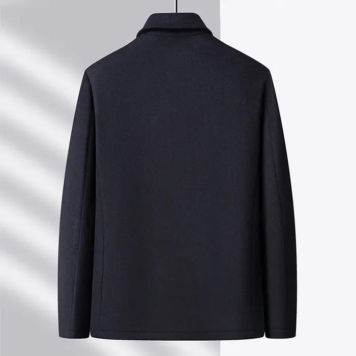 Veste de direction en laine pour hommes, haut de gamme, à la mode, cool, polyvalente, tendance et dé
