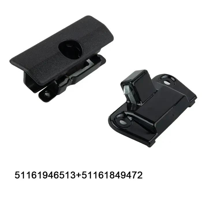 Loquet de verrouillage de boîte à gants 2 pièces OE 51161946513 51161849472 Accessoires d'intérieu